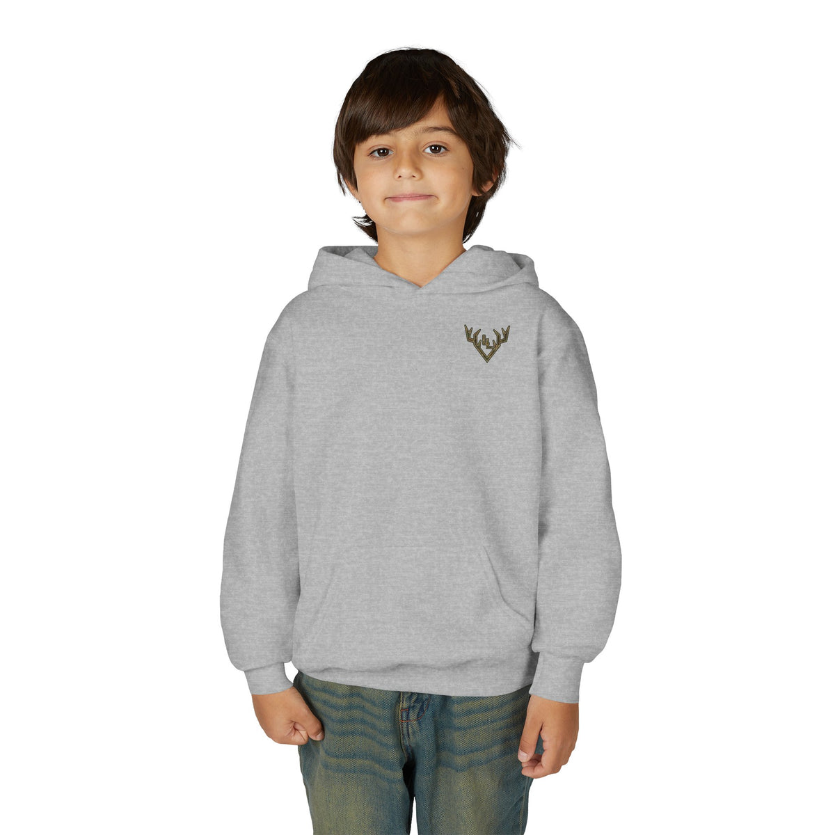 Camo Deer Antler Logo