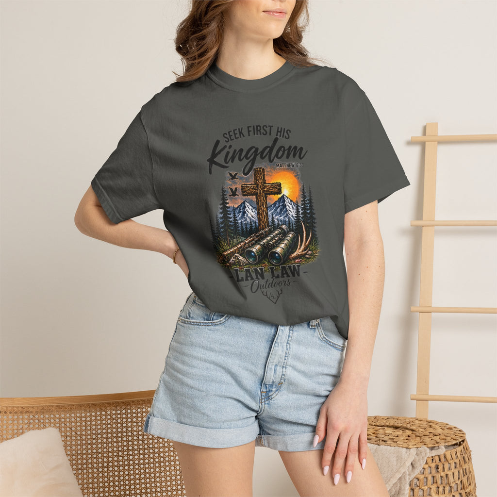 Seek First His Kingdom Cross Tee