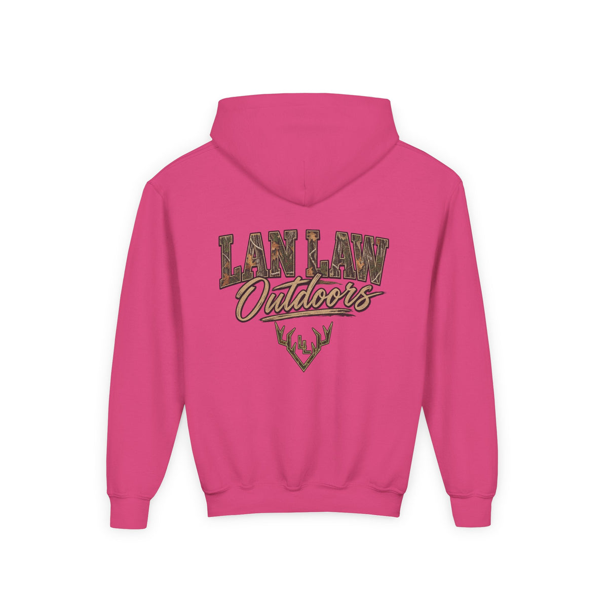 Camo Deer Antler Logo