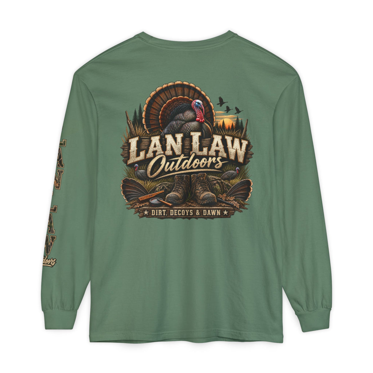 Lanlaw Outdoors Turkey Long Sleeve Tee