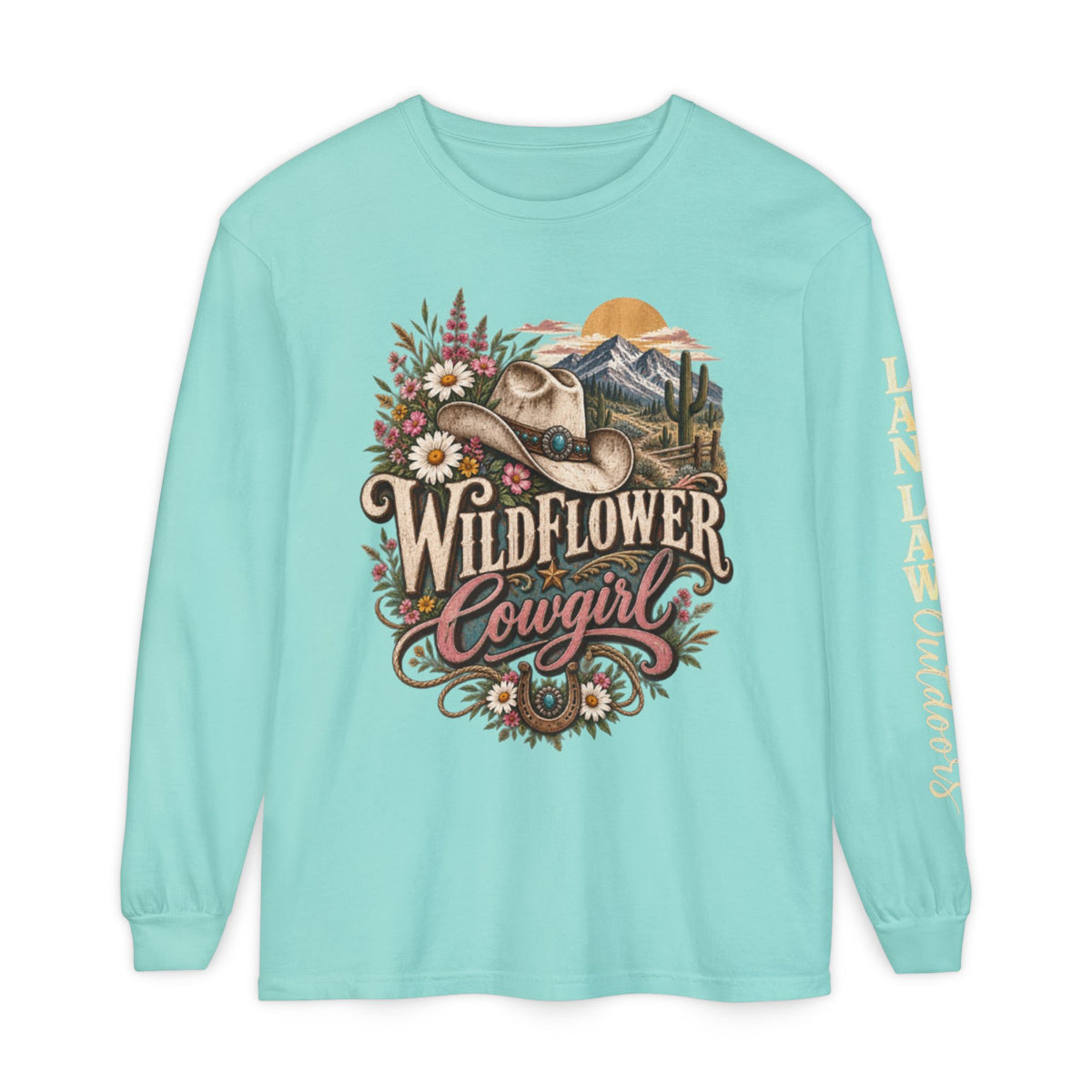 Wildflower Cowgirl Long Sleeve Tee