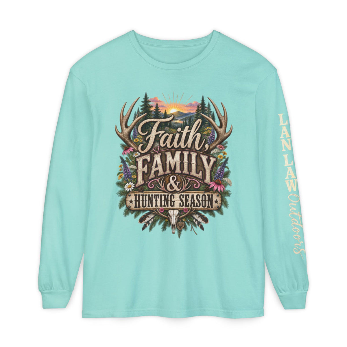 Faith, Family & Hunting Long Sleeve Tee