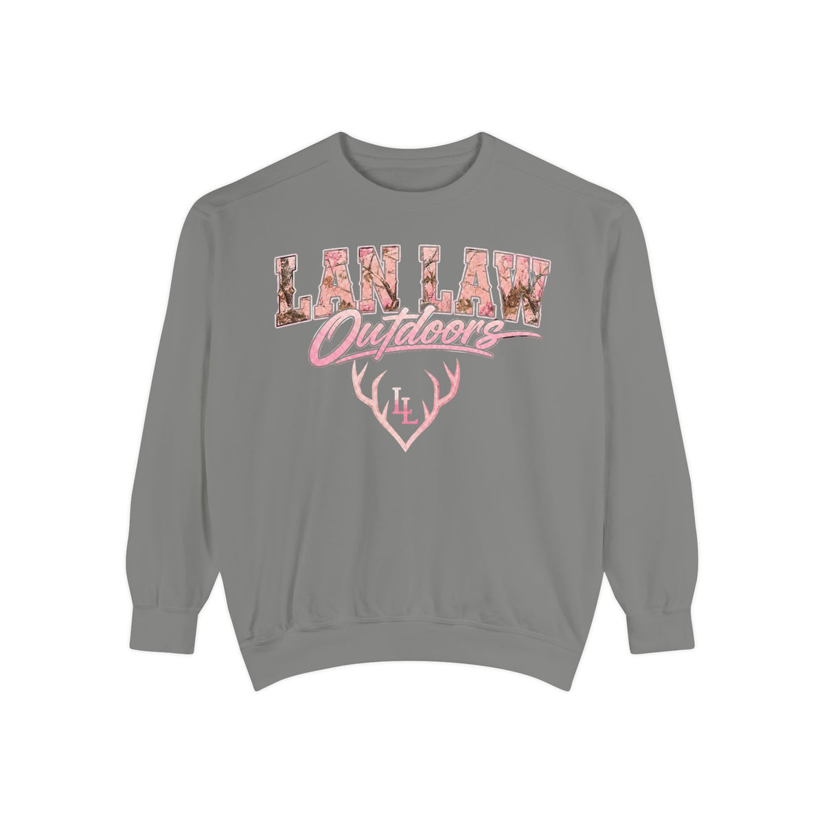 Pink Camo Logo Sweatshirt