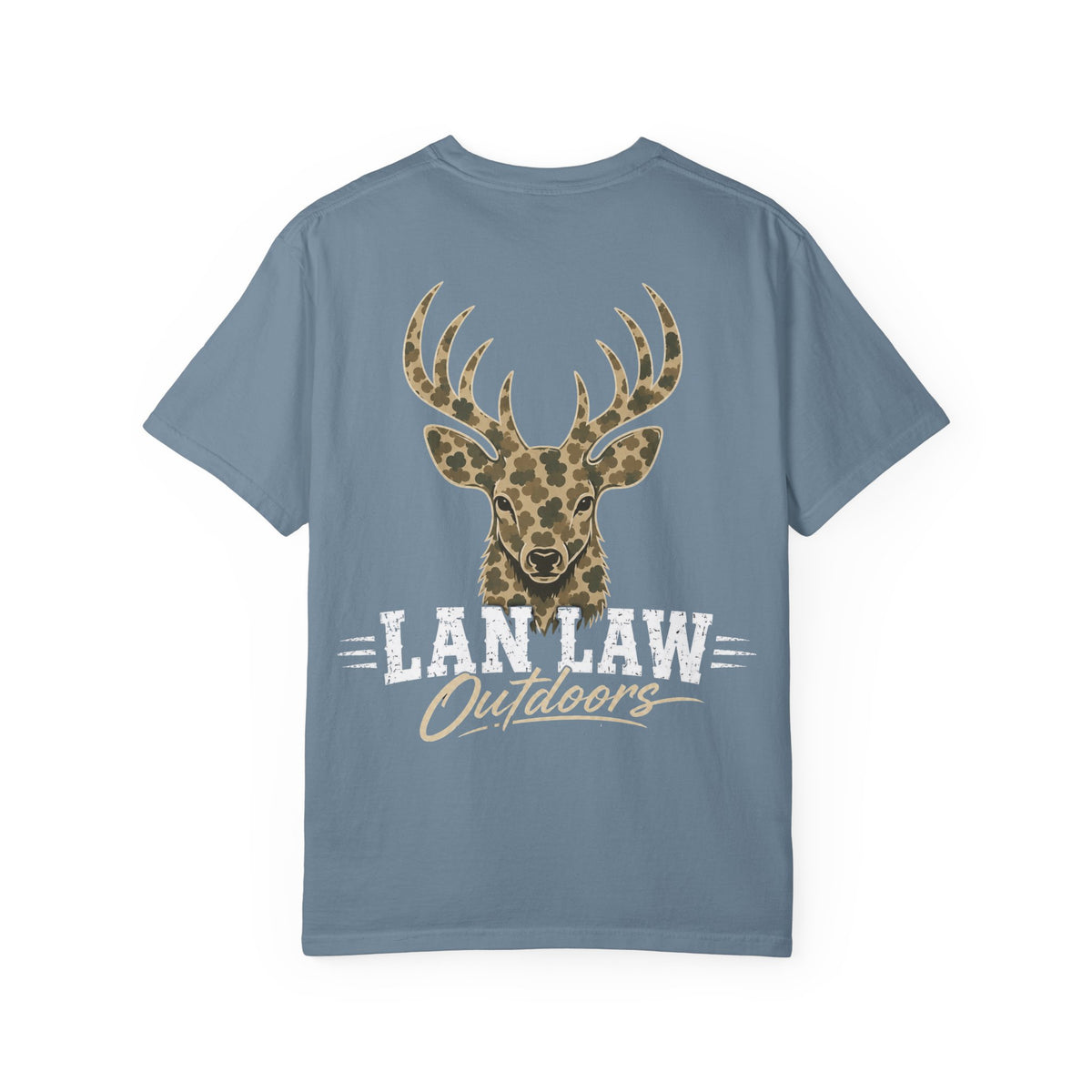 Deer Camouflage 'Lan Law Outdoors' T-Shirt