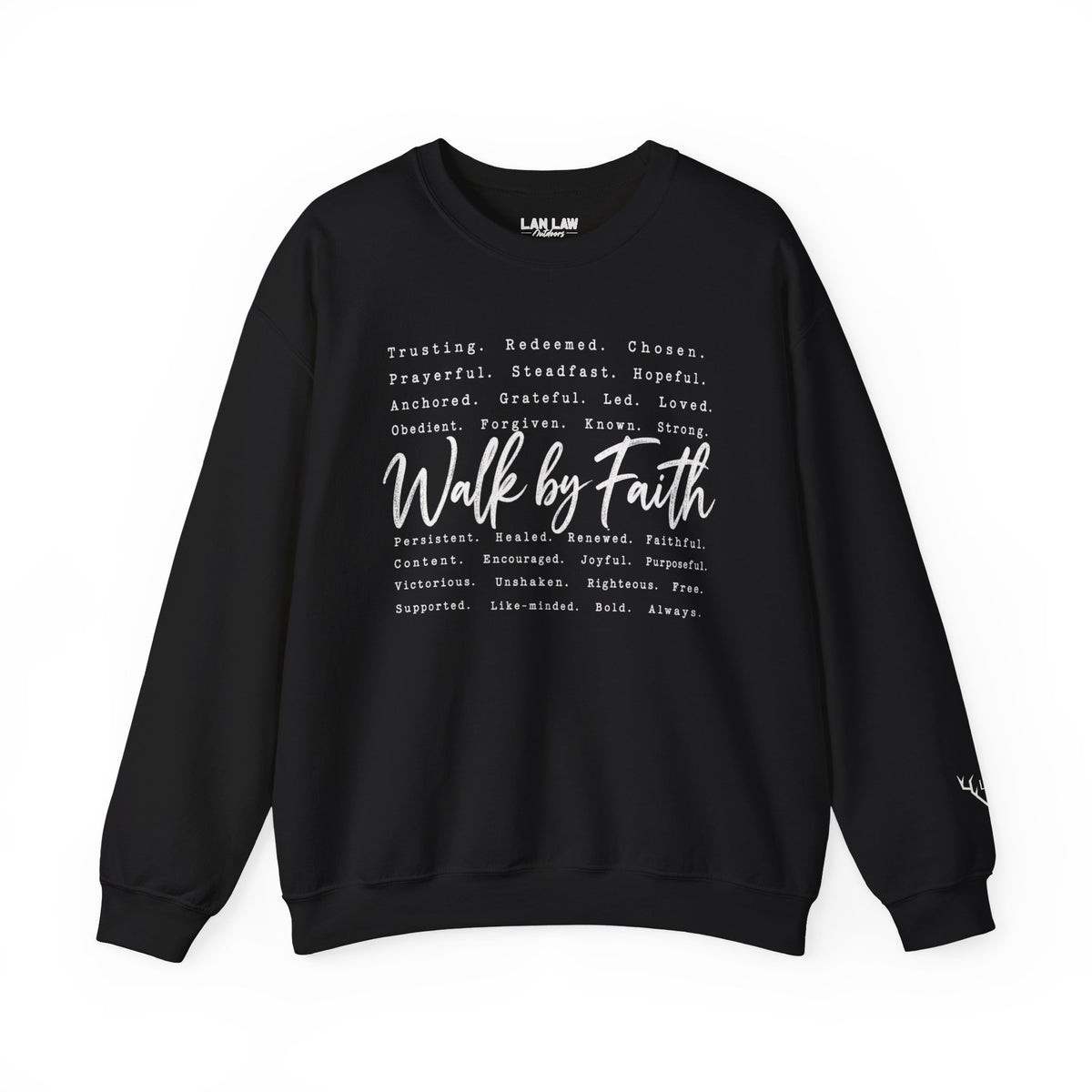 Walk by Faith Crewneck Sweatshirt