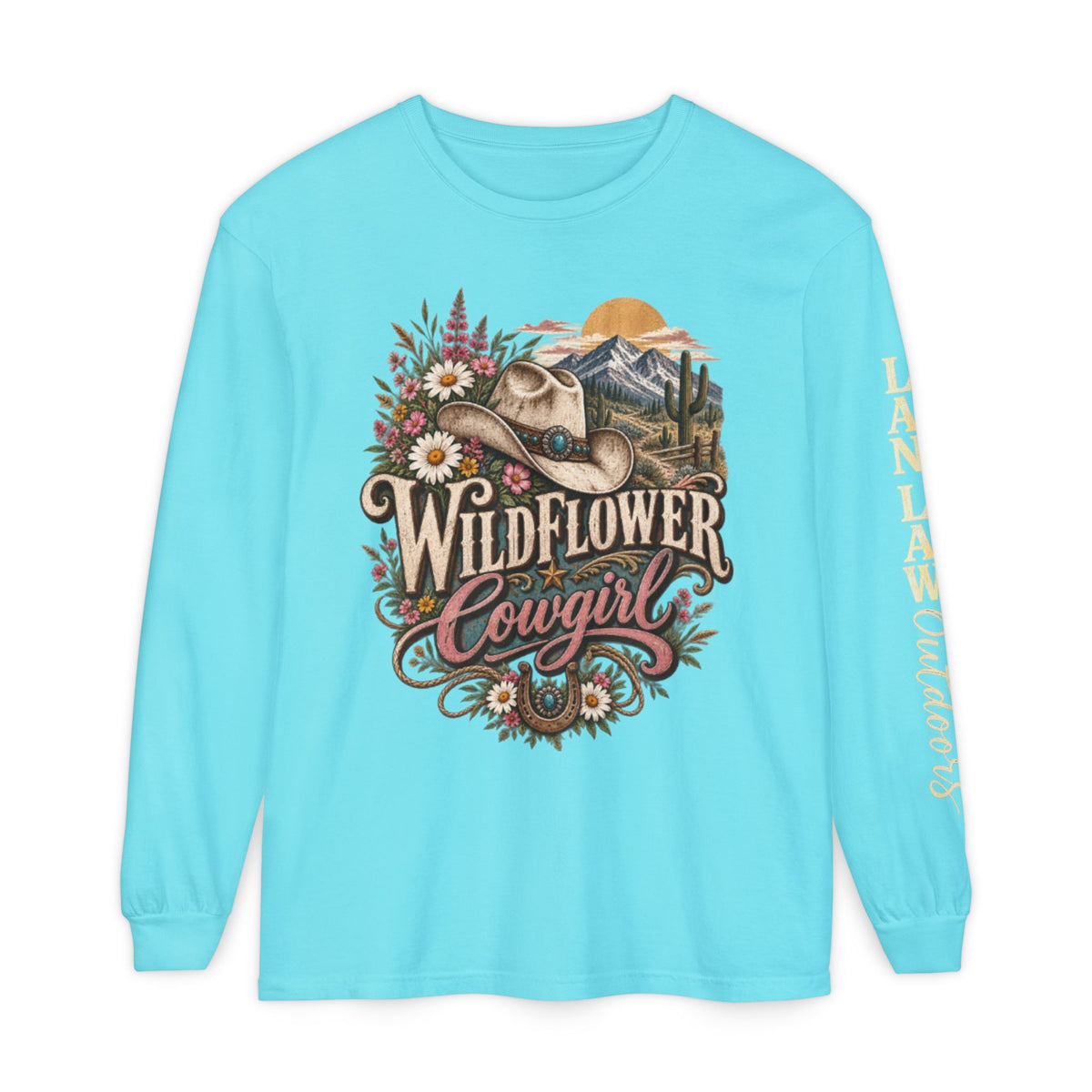Wildflower Cowgirl Long Sleeve Tee