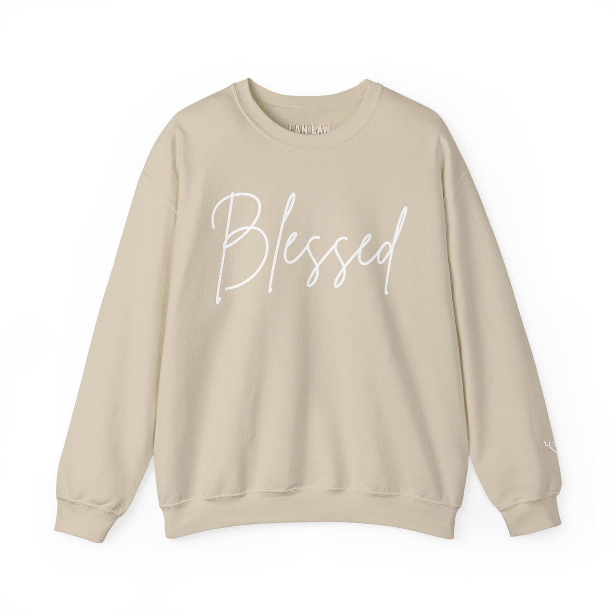 Classic White Crewneck Sweatshirt