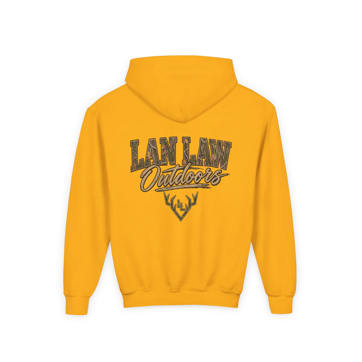 Camo Deer Antler Logo