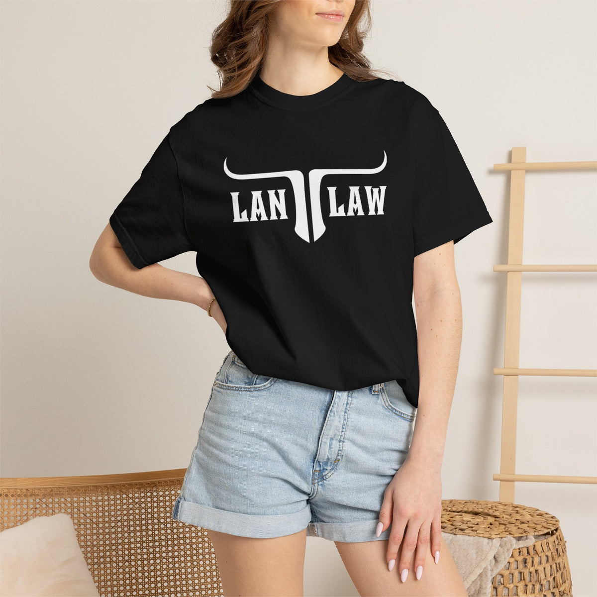LAN LAW Logo Tee