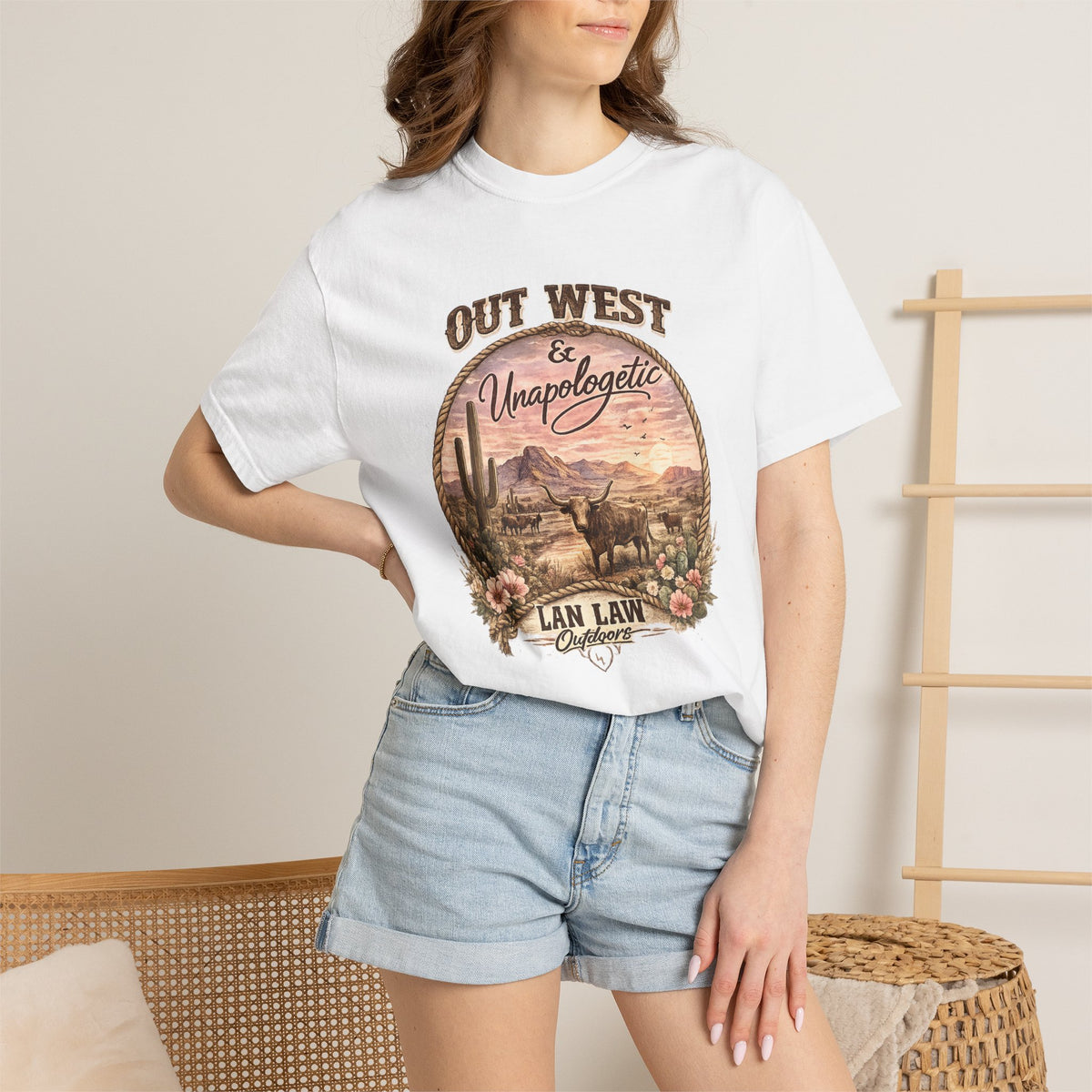 Out West & Unapologetic Tee