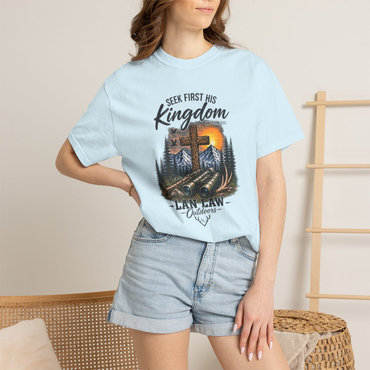 Seek First His Kingdom Cross Tee