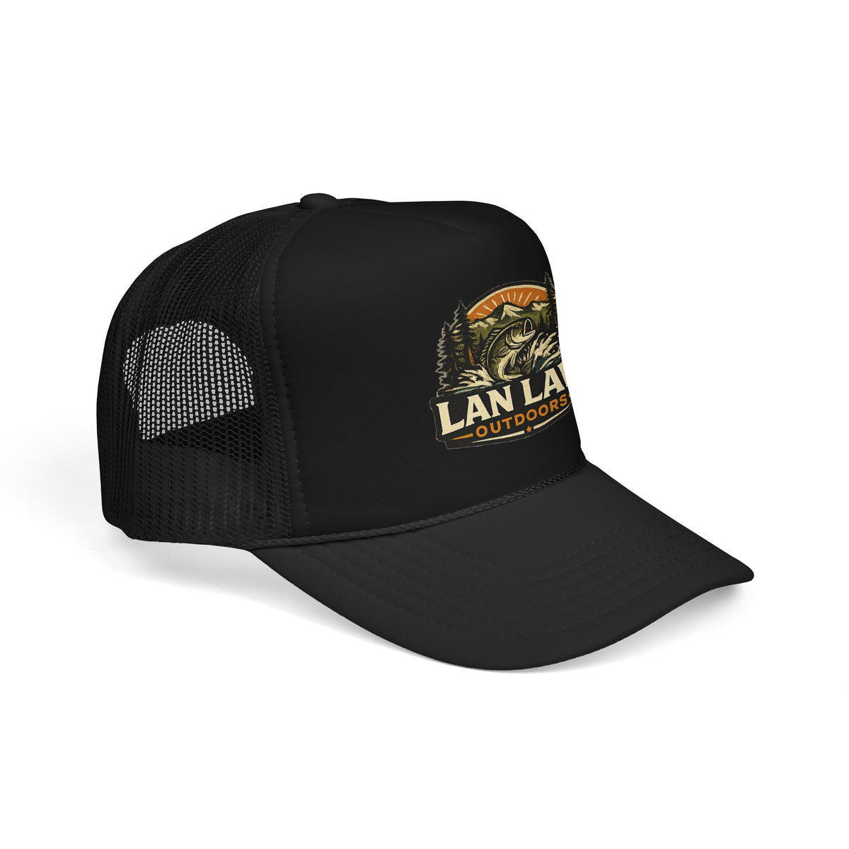 Vintage Fishing Logo Trucker Hat