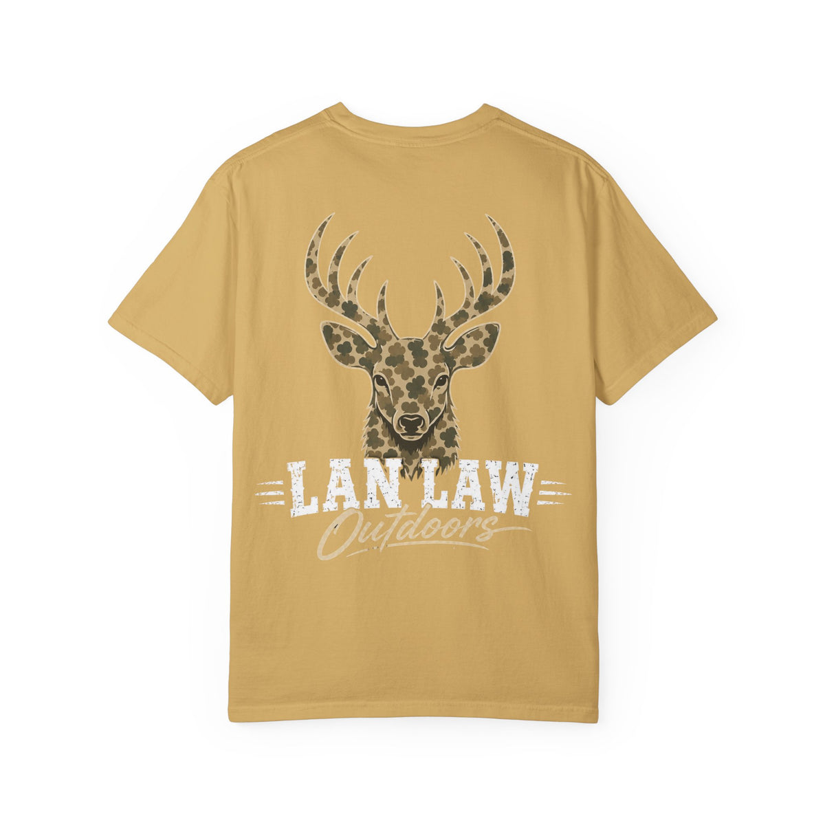 Deer Camouflage 'Lan Law Outdoors' T-Shirt