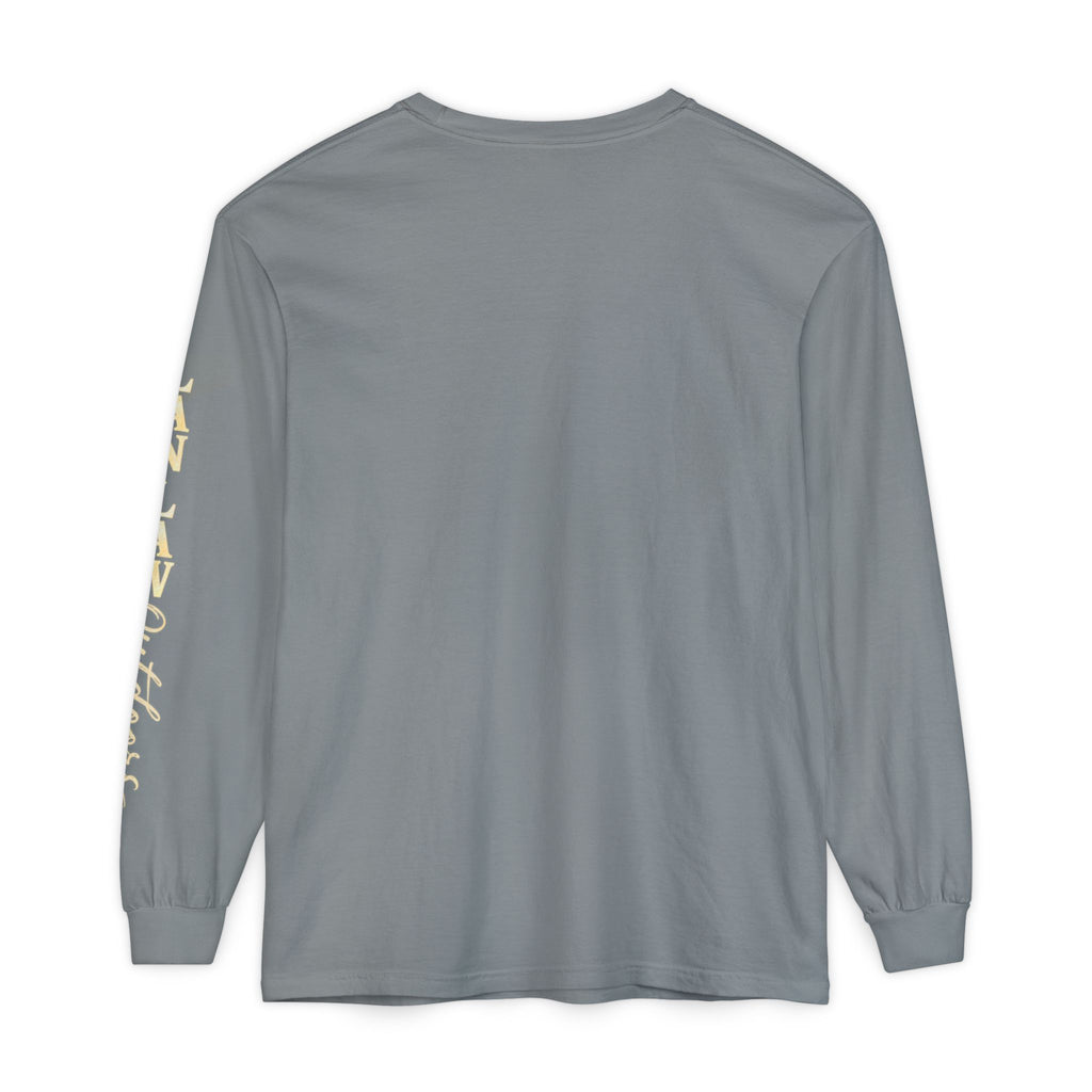 Outdoors Floral Antlers Long Sleeve Tee