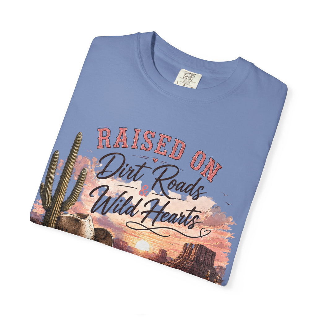 Raised on Dirt Roads Wild Hearts T-Shirt