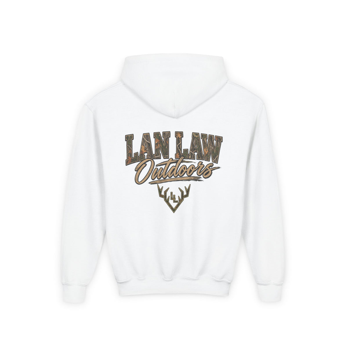 Camo Deer Antler Logo