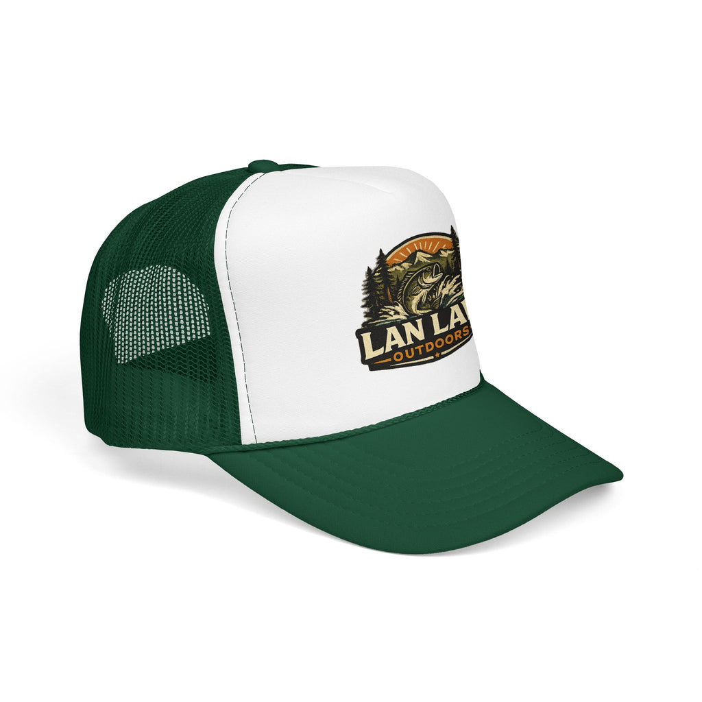 Vintage Fishing Logo Trucker Hat