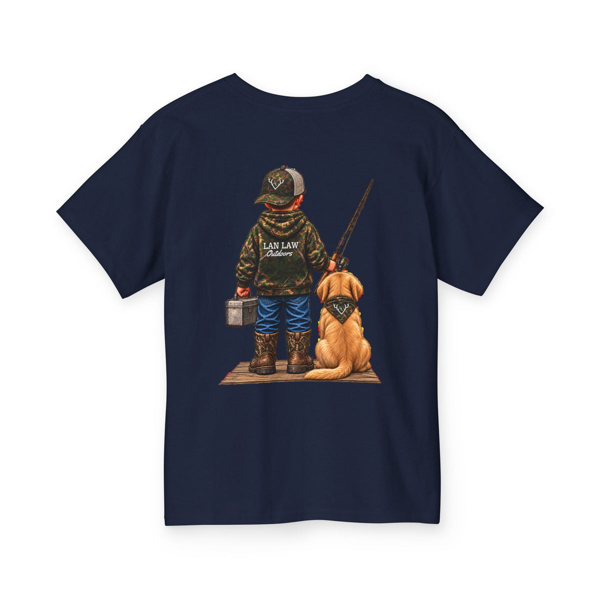 Little Angler & Dog Outdoors Shirt