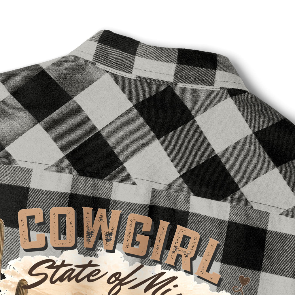 Cowgirl State of Mind Plaid Flannel Shirt