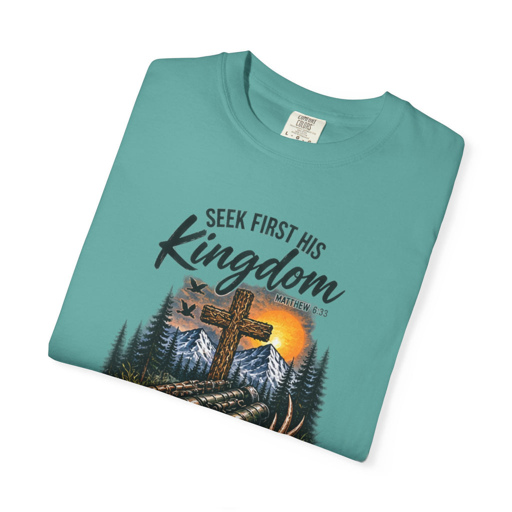 Seek First His Kingdom Cross Tee