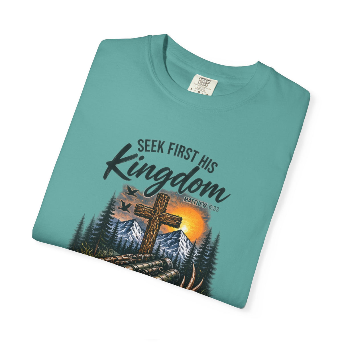 Seek First His Kingdom Cross Tee