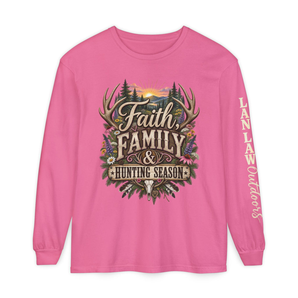 Faith, Family & Hunting Long Sleeve Tee