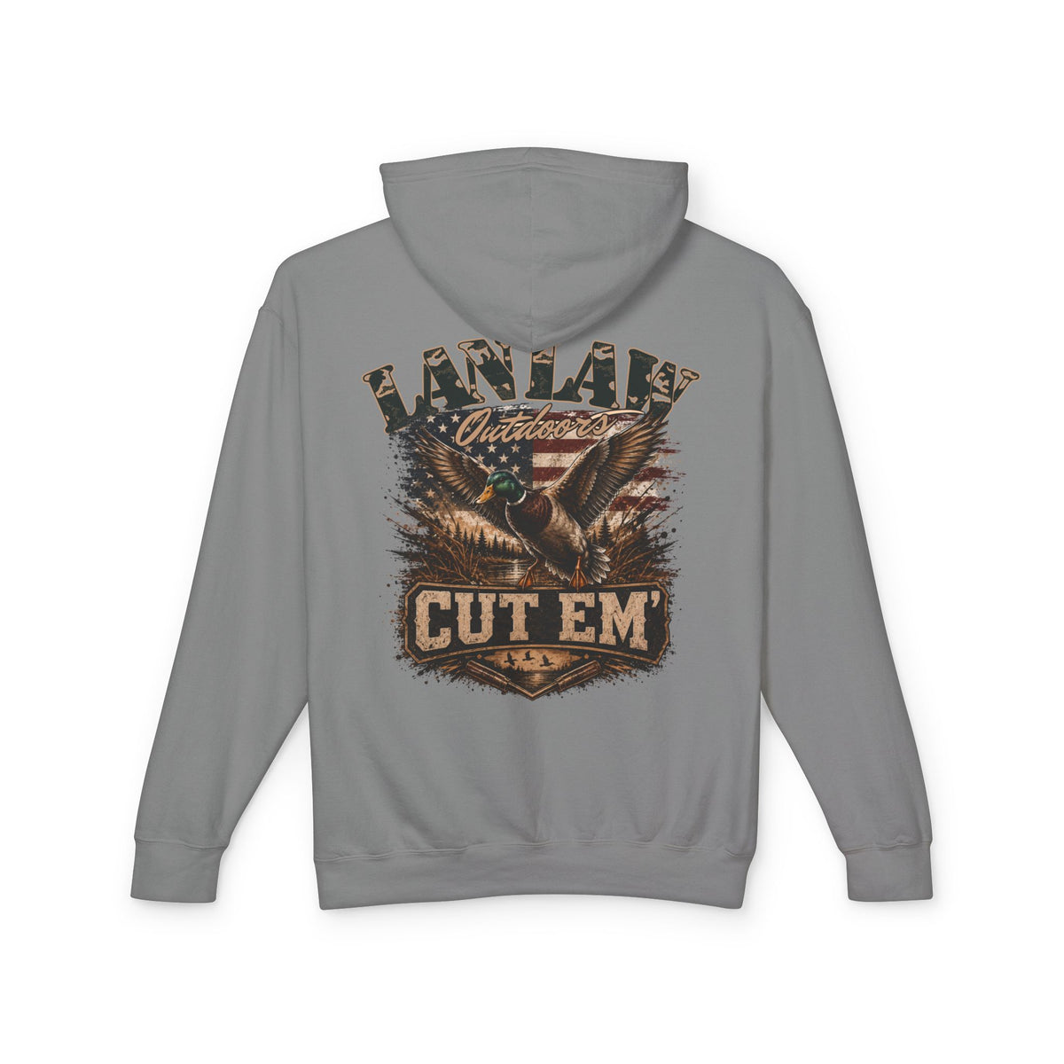 'Cut 'Em' Vintage Duck Hoodie