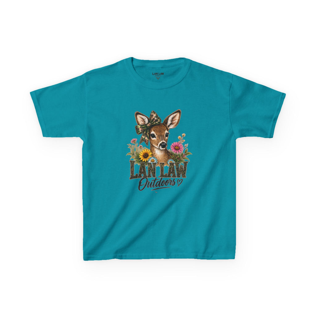 Deer Floral Graphic Shirt