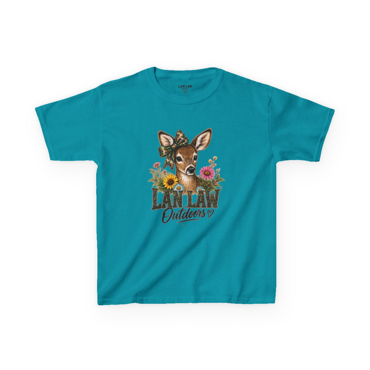Deer Floral Graphic Shirt