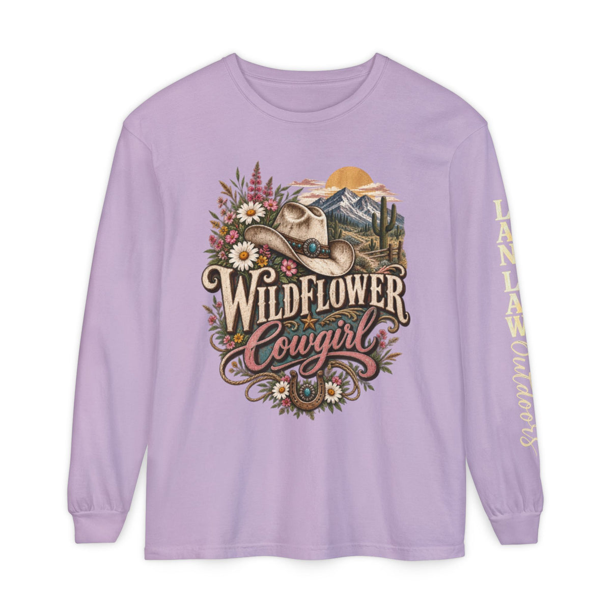 Wildflower Cowgirl Long Sleeve Tee