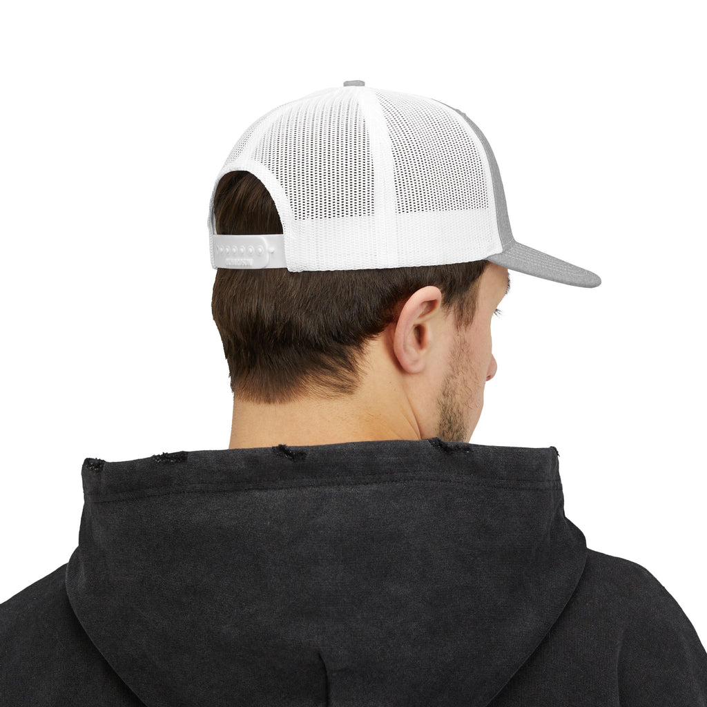 Antler Logo Snapback Trucker Cap