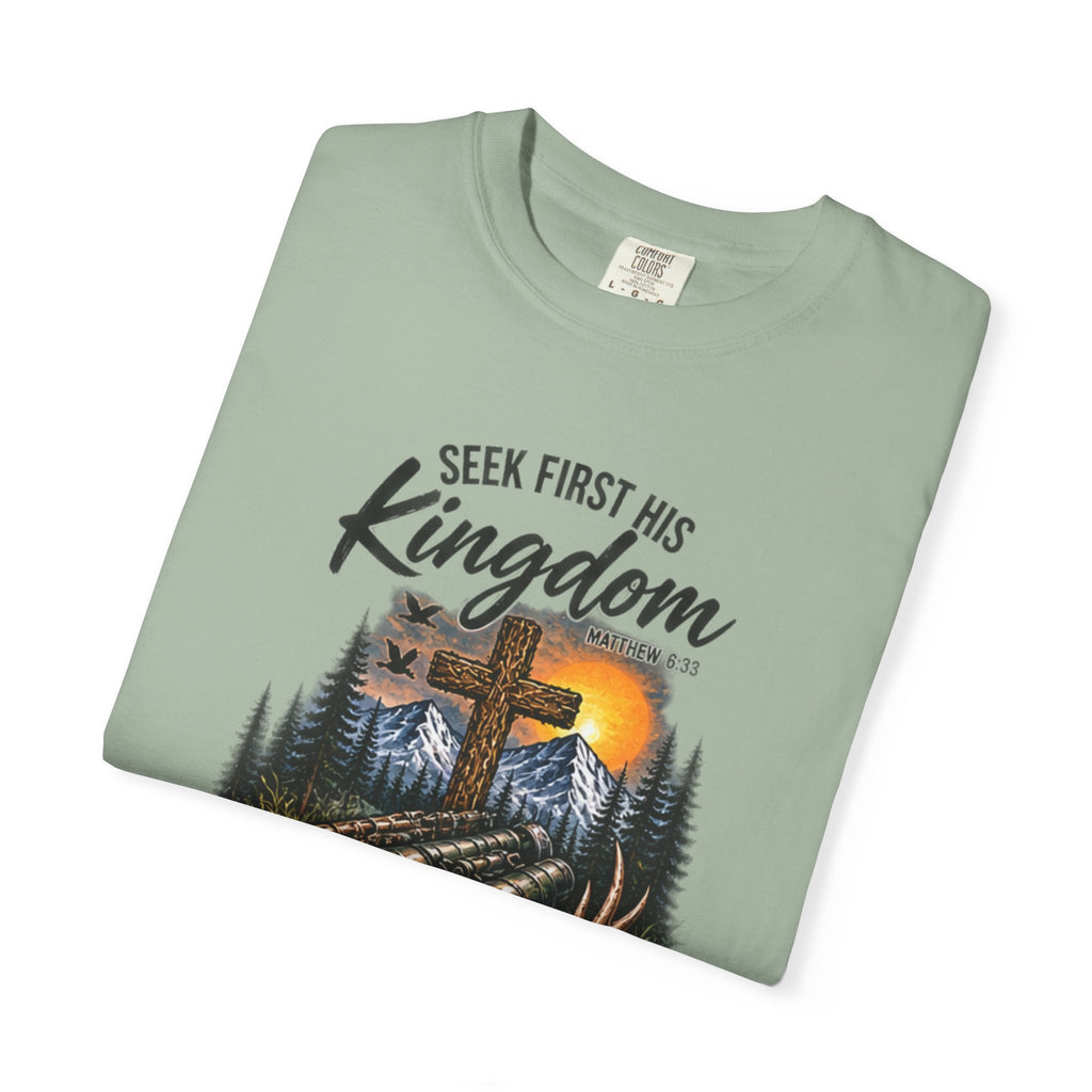 Seek First His Kingdom Cross Tee