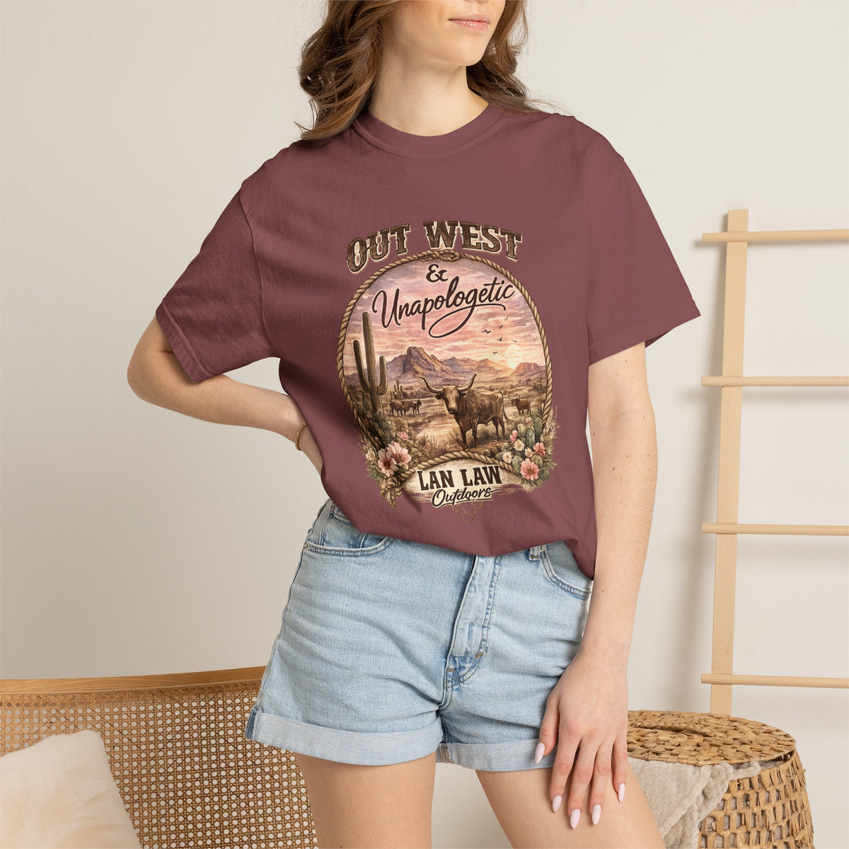 Out West & Unapologetic Graphic Tee