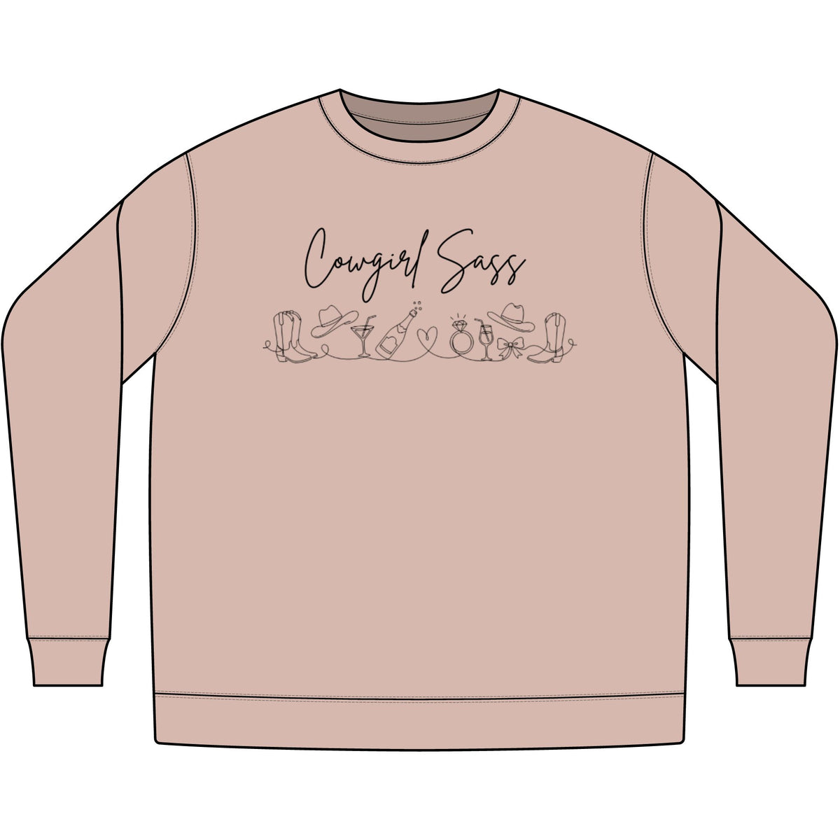 Midweight Pigment-dyed Crewneck Sweatshirt