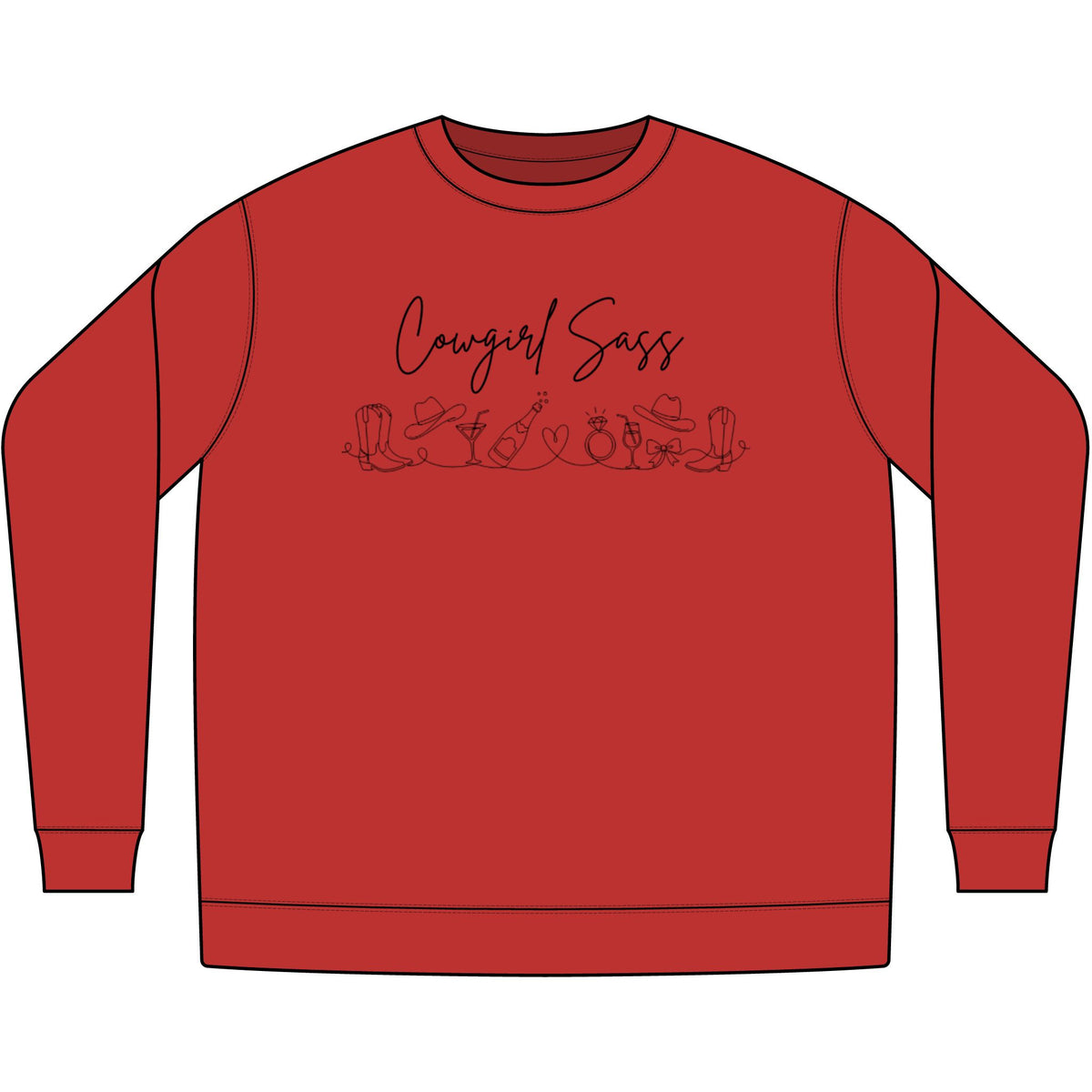 Midweight Pigment-dyed Crewneck Sweatshirt