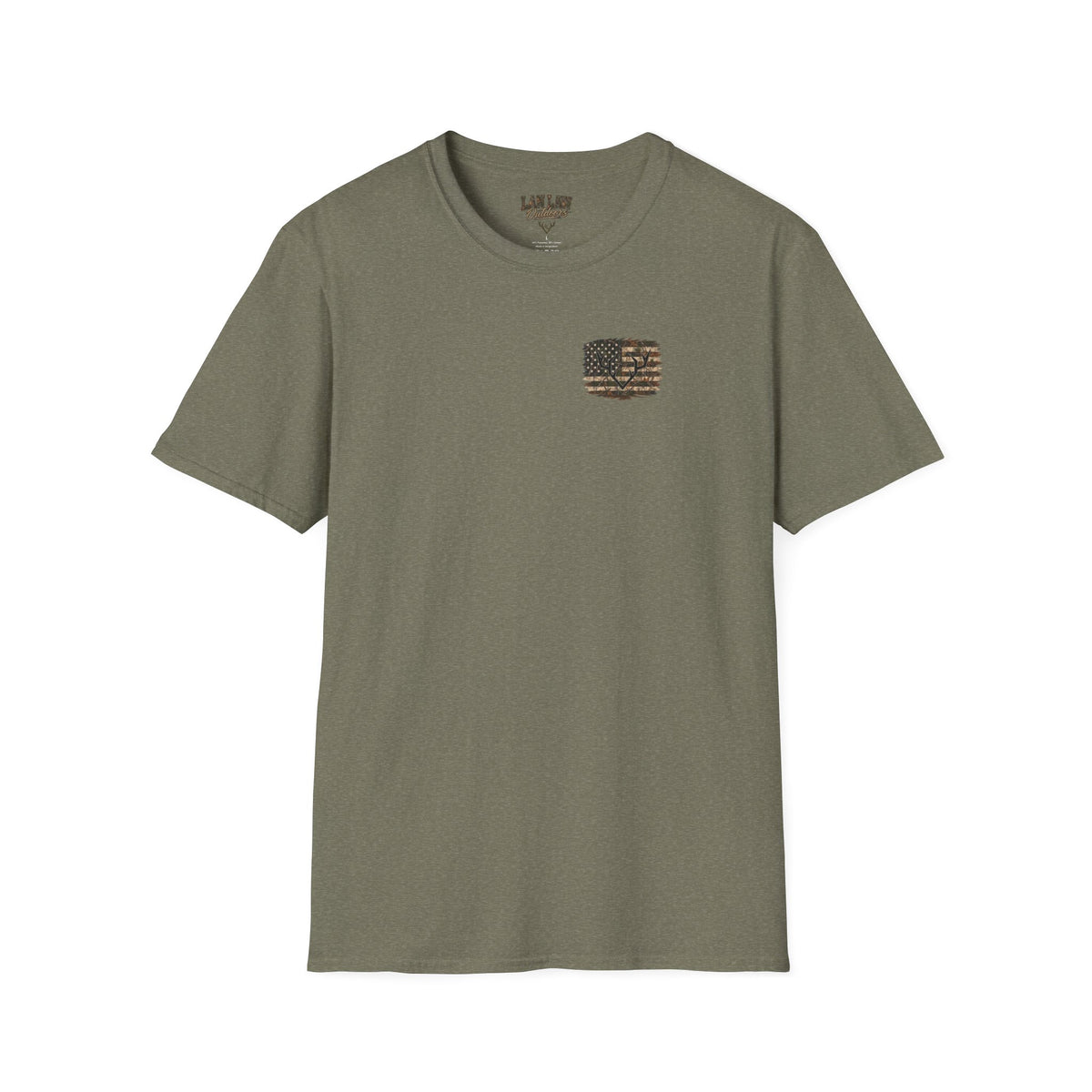 Distressed American Flag Tee