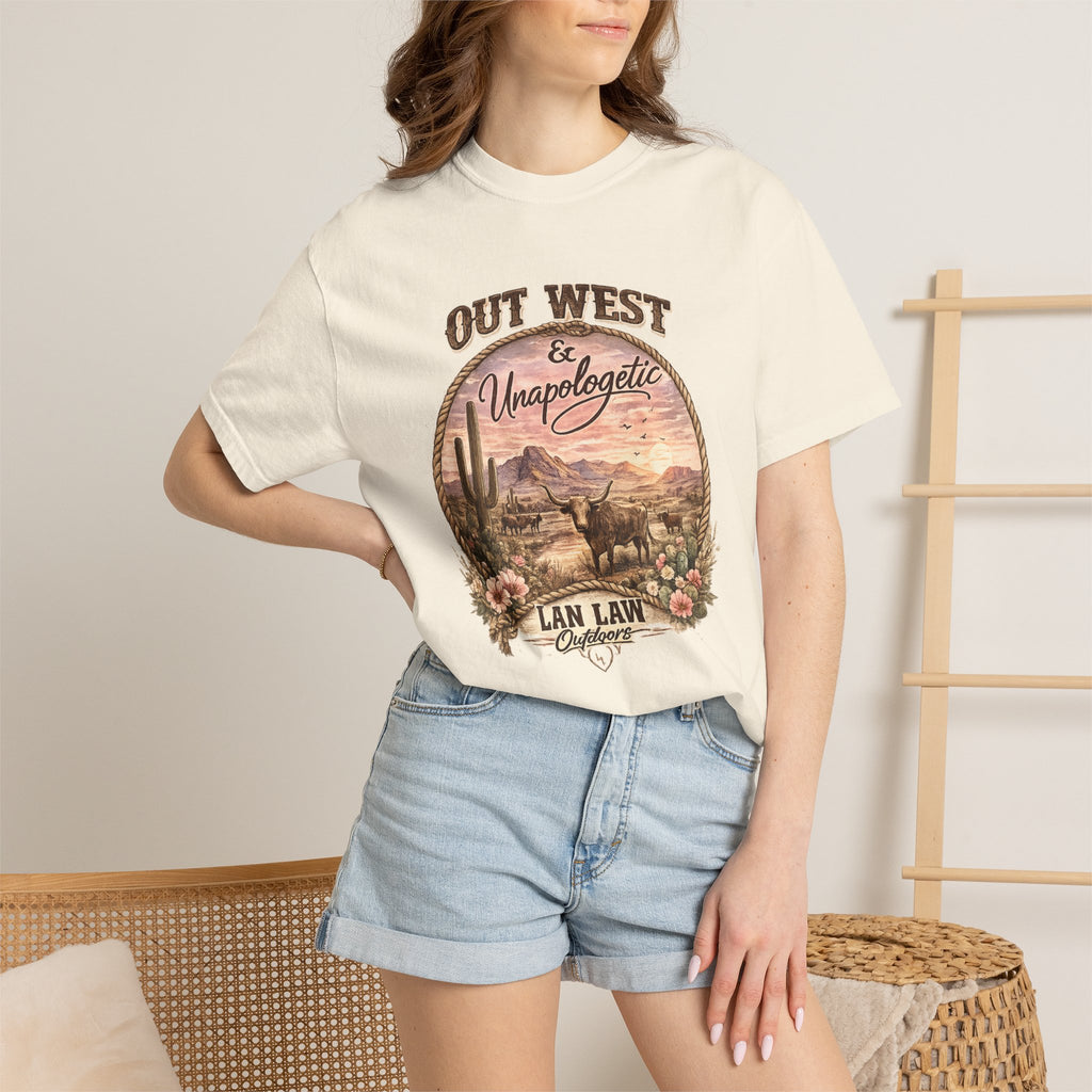 Out West & Unapologetic Tee