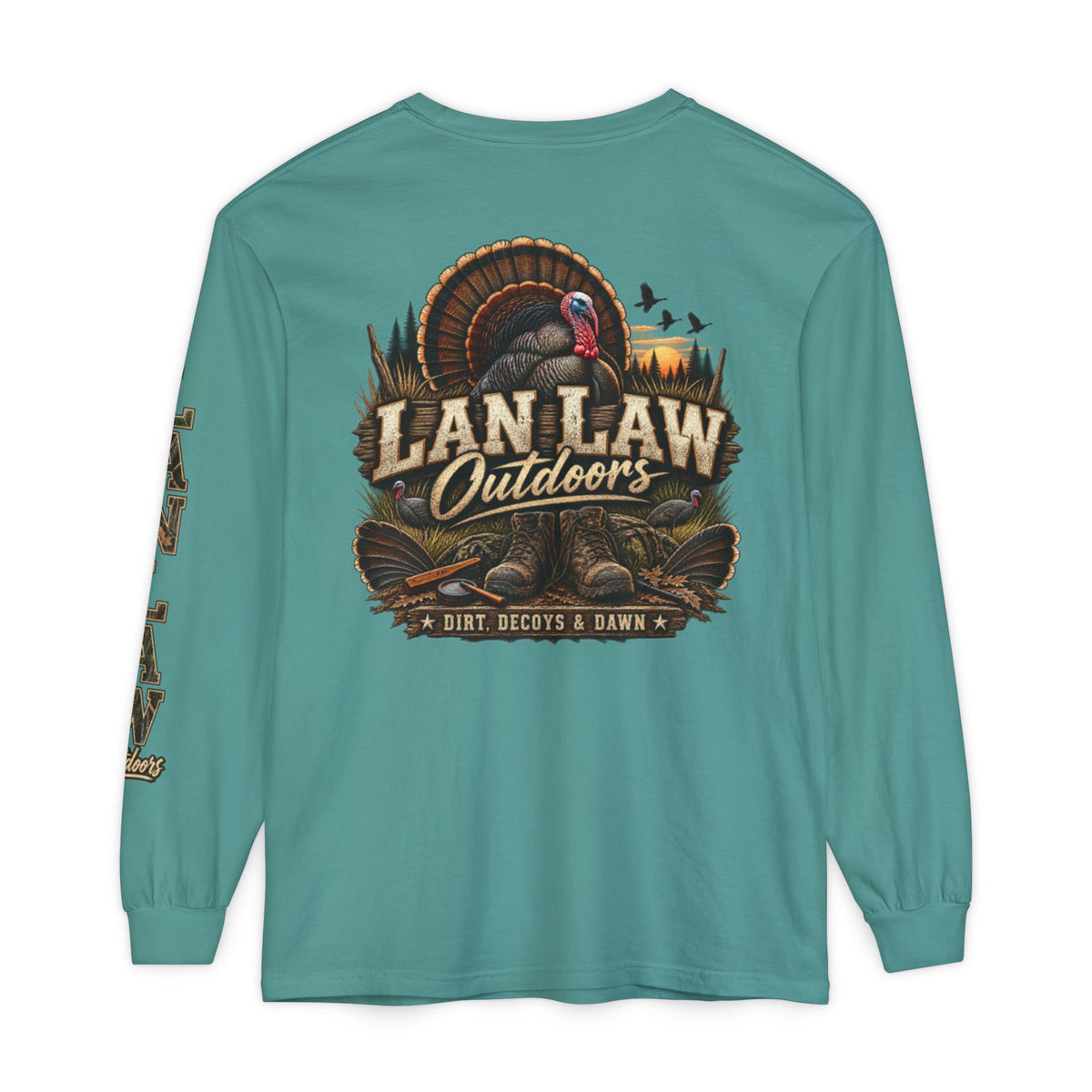 Lanlaw Outdoors Turkey Long Sleeve Tee