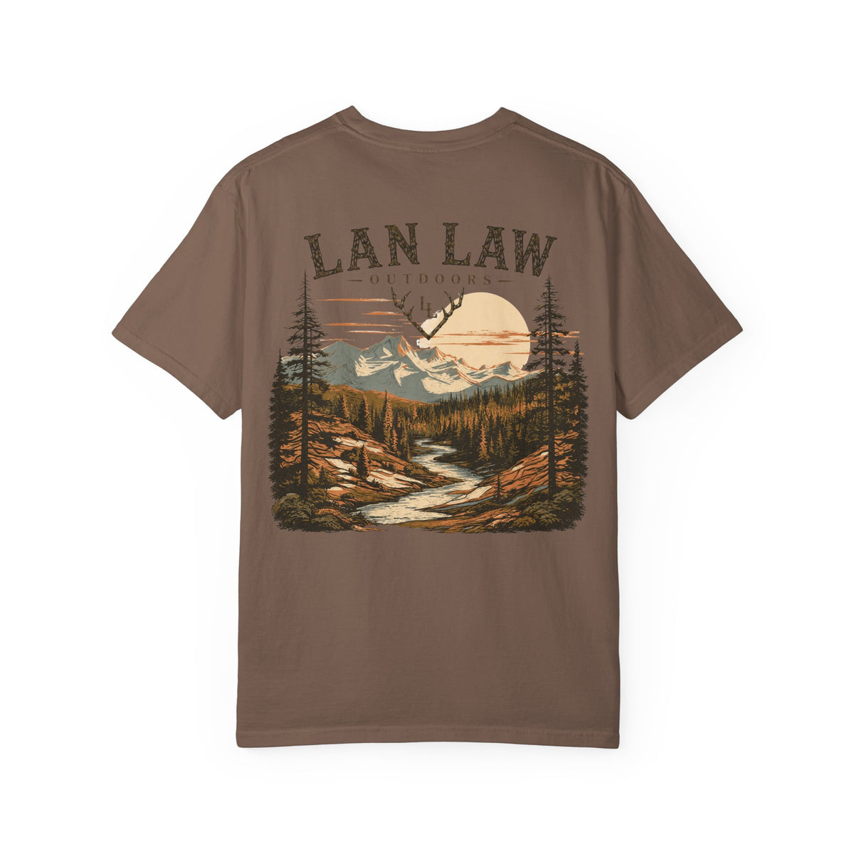 Vintage Mountain Deer Logo Tee