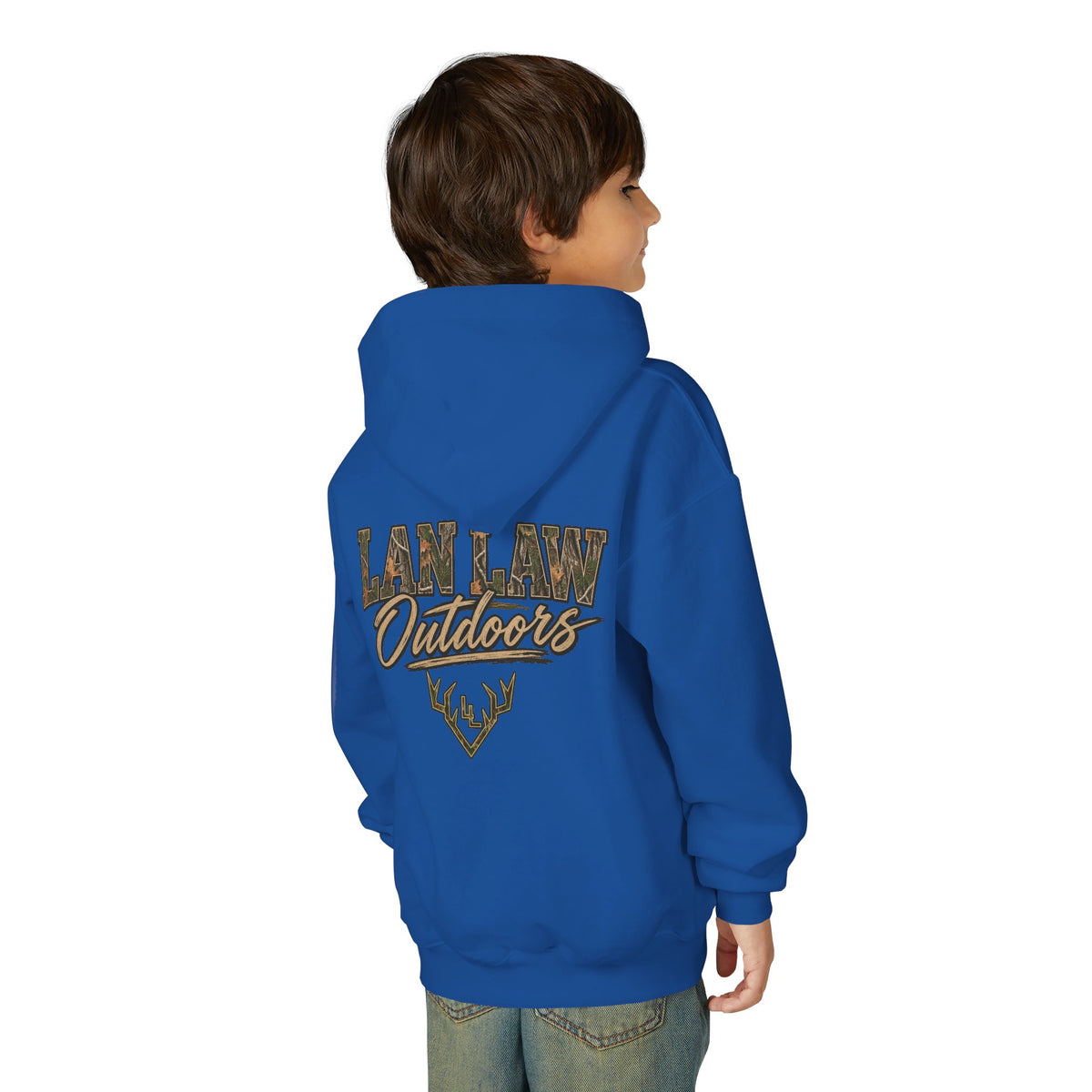 Camo Deer Antler Logo