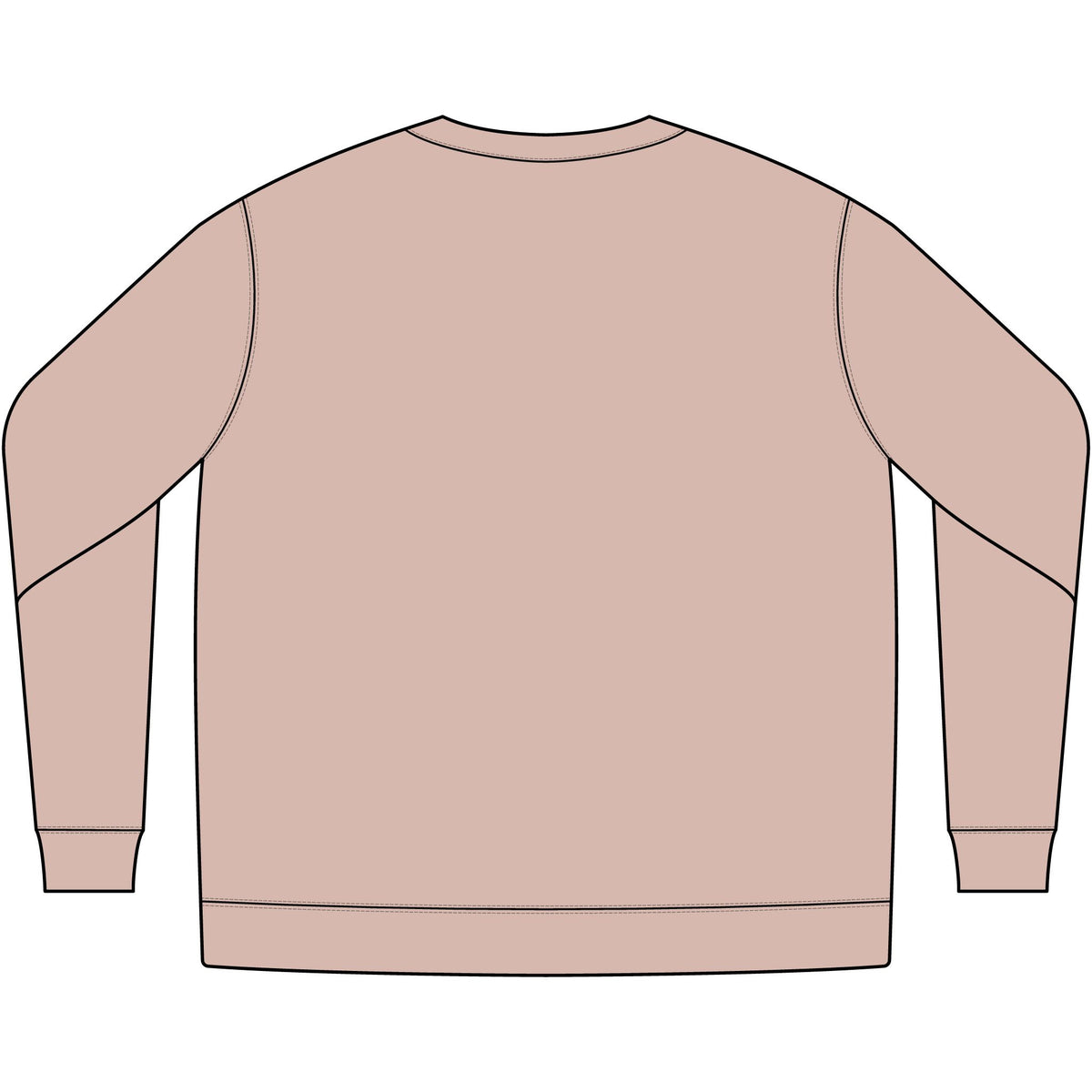 Midweight Pigment-dyed Crewneck Sweatshirt