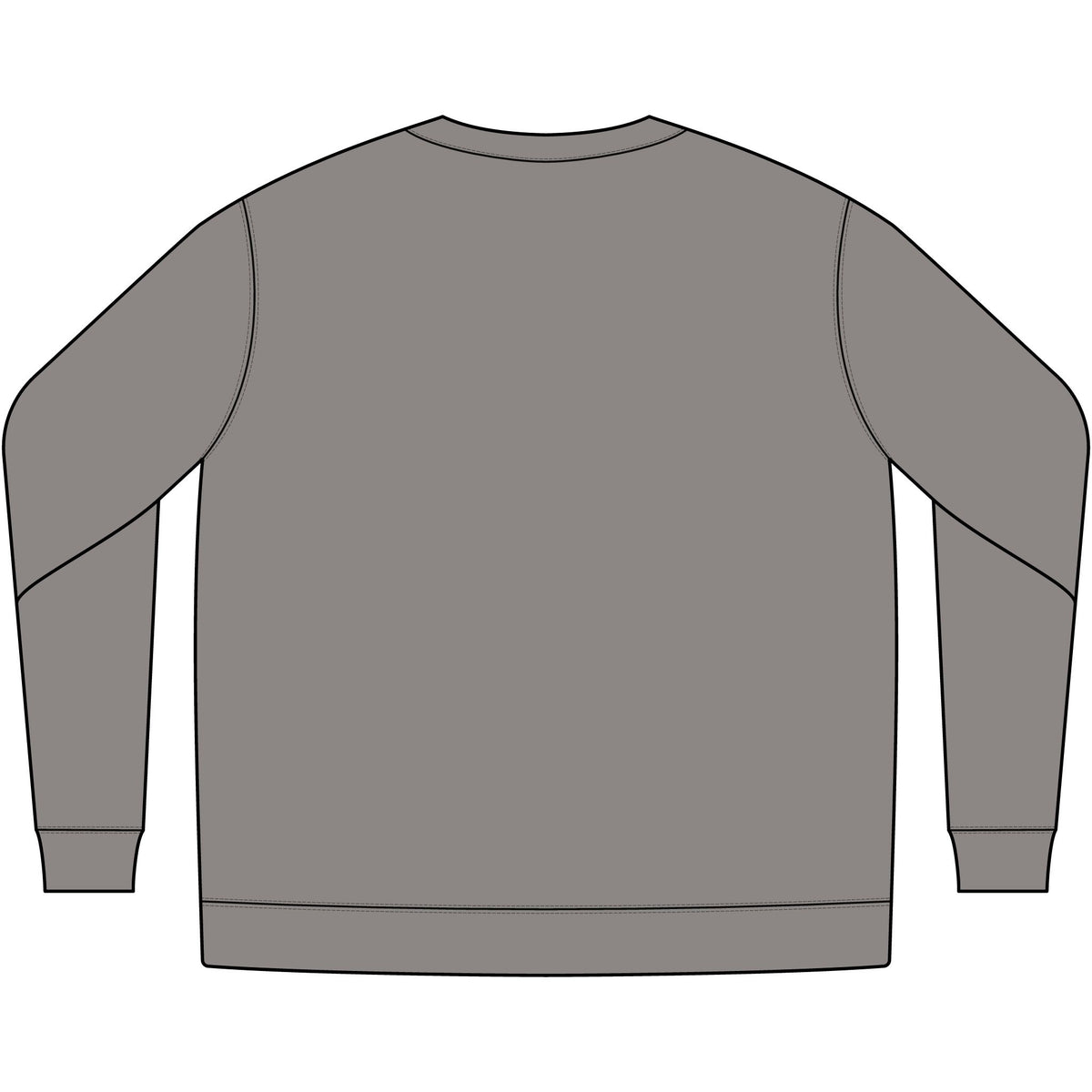 Midweight Pigment-dyed Crewneck Sweatshirt