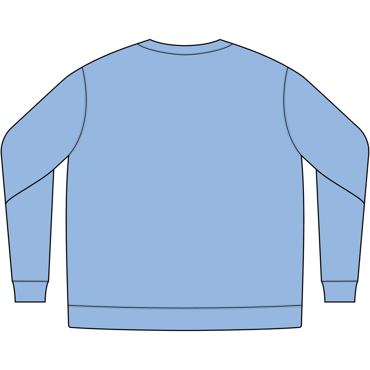 Midweight Pigment-dyed Crewneck Sweatshirt