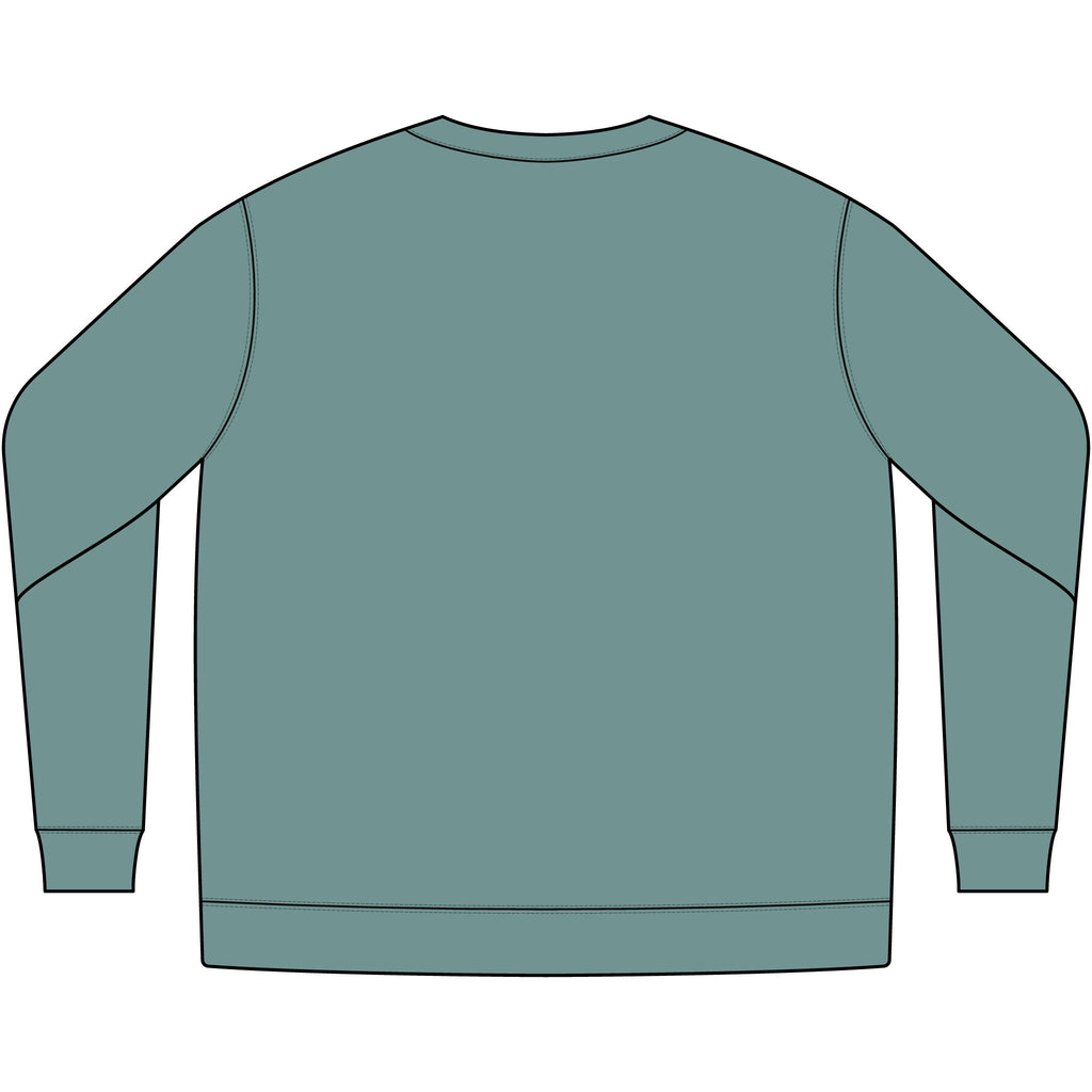 Midweight Pigment-dyed Crewneck Sweatshirt