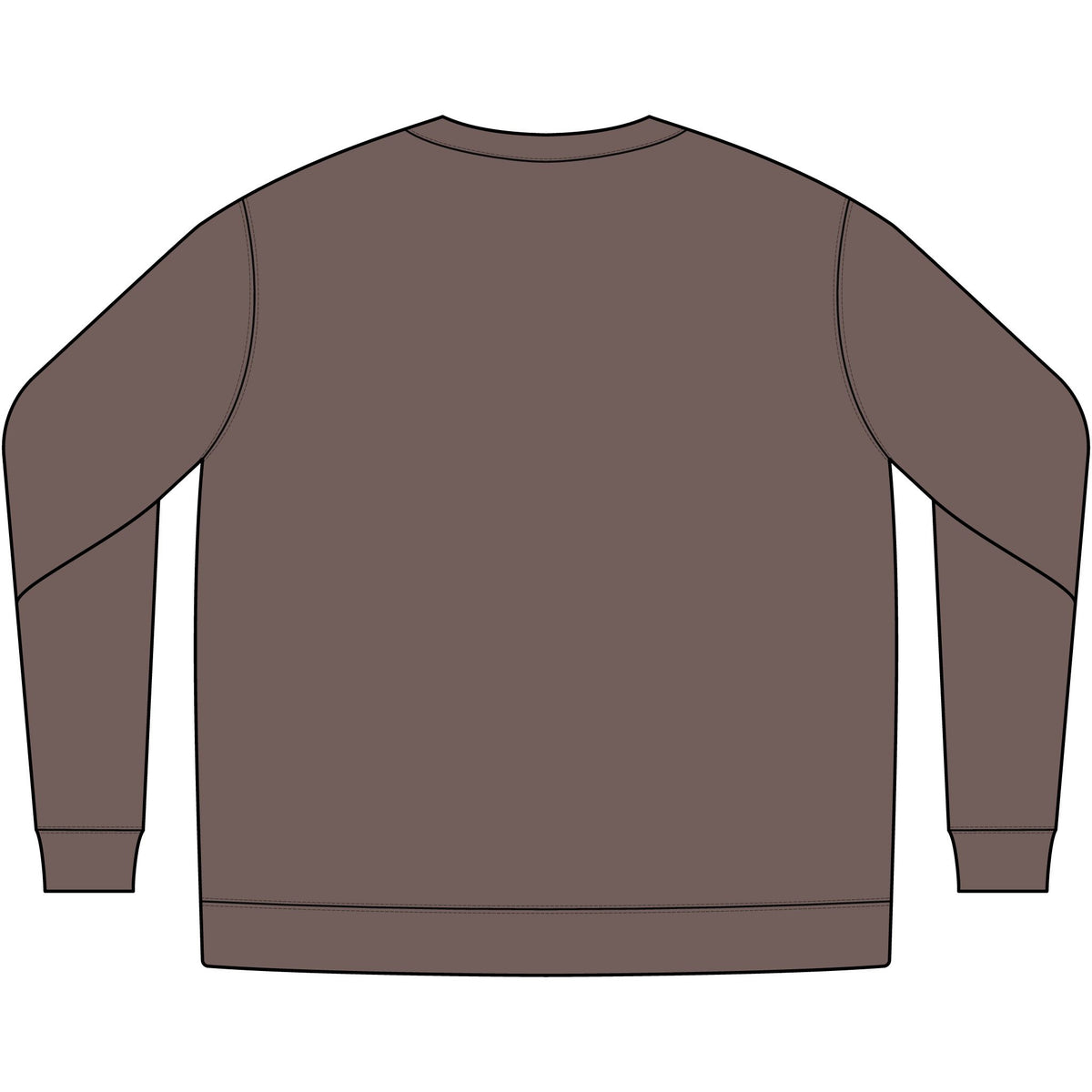 Midweight Pigment-dyed Crewneck Sweatshirt