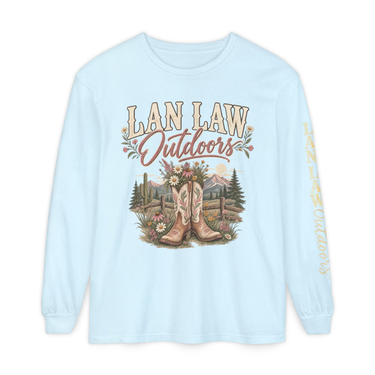 Cowgirl Boots Long Sleeve Tee