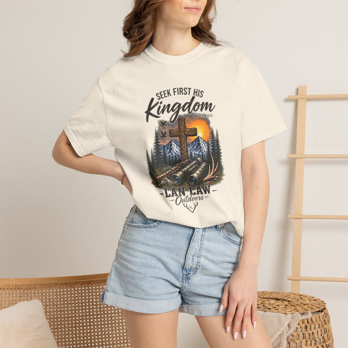 Seek First His Kingdom Cross Tee