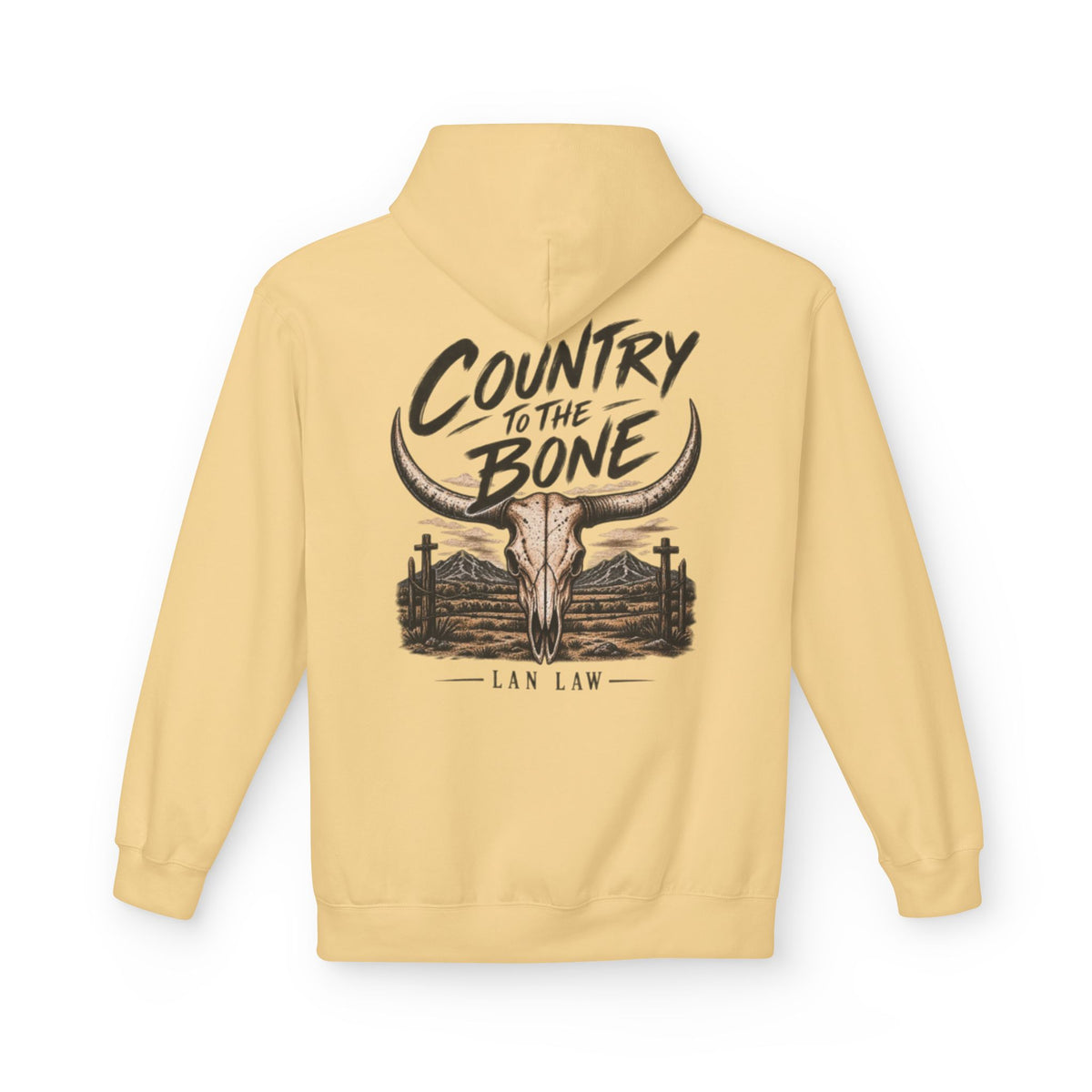 Country to the Bone Hoodie