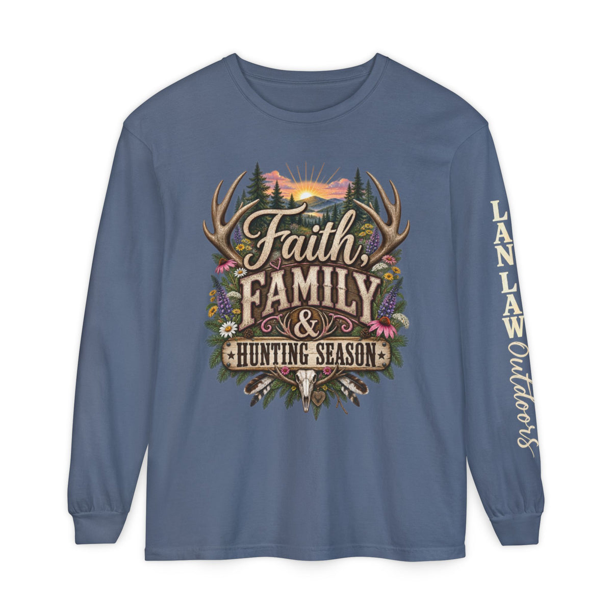 Faith, Family & Hunting Long Sleeve Tee