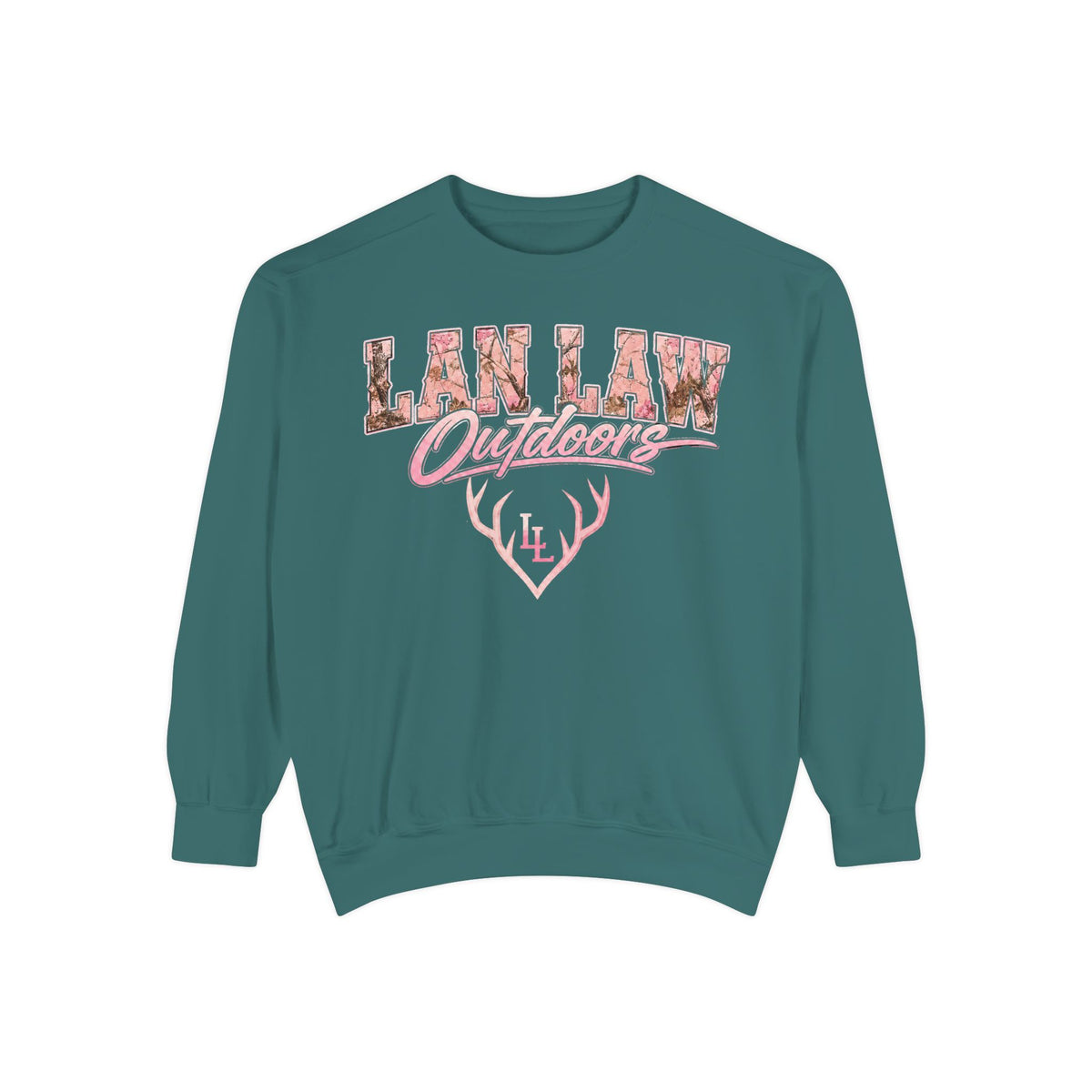 Pink Camo Logo Sweatshirt